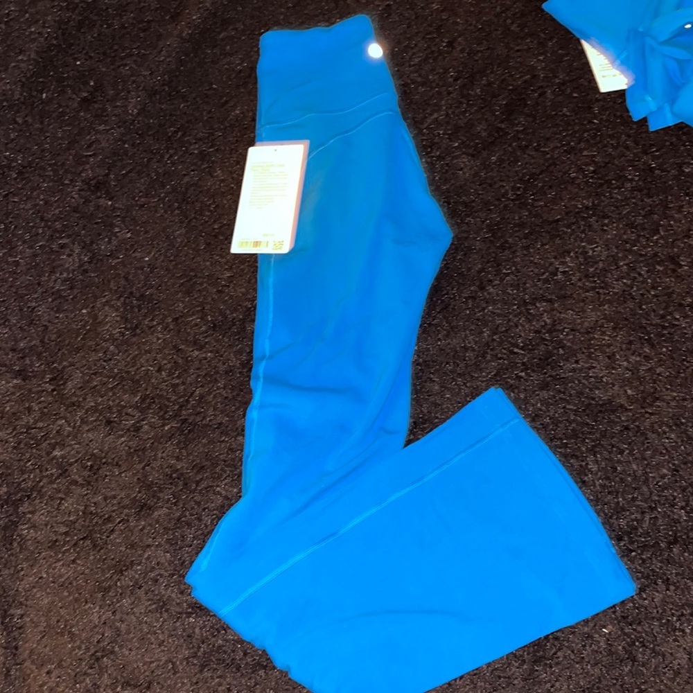 SHR lululemon groove pant poolside blue